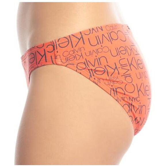 CALVIN KLEIN WOMEN SWIM Logo Red Skinny Classic Bottom XL NEW - Picture 6 of 6